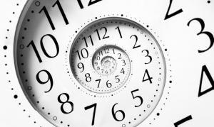 Temps infini. Généré numérique