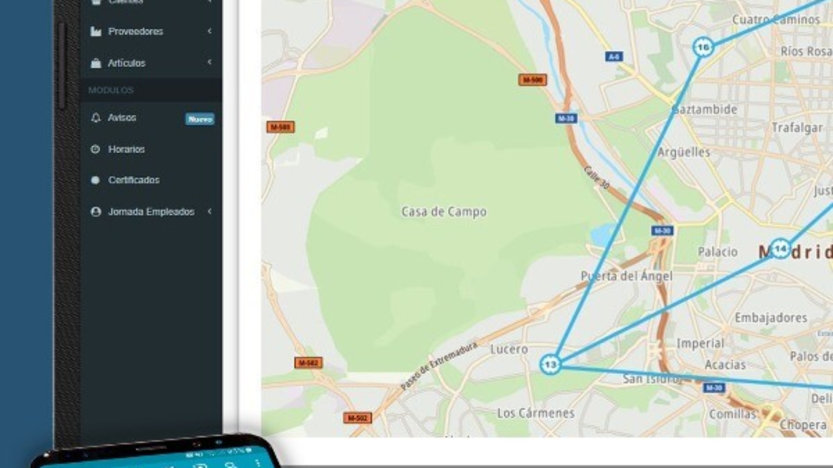 FacturaOne Tracking GPS