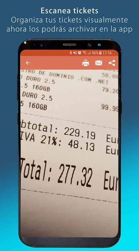 Scan tickets