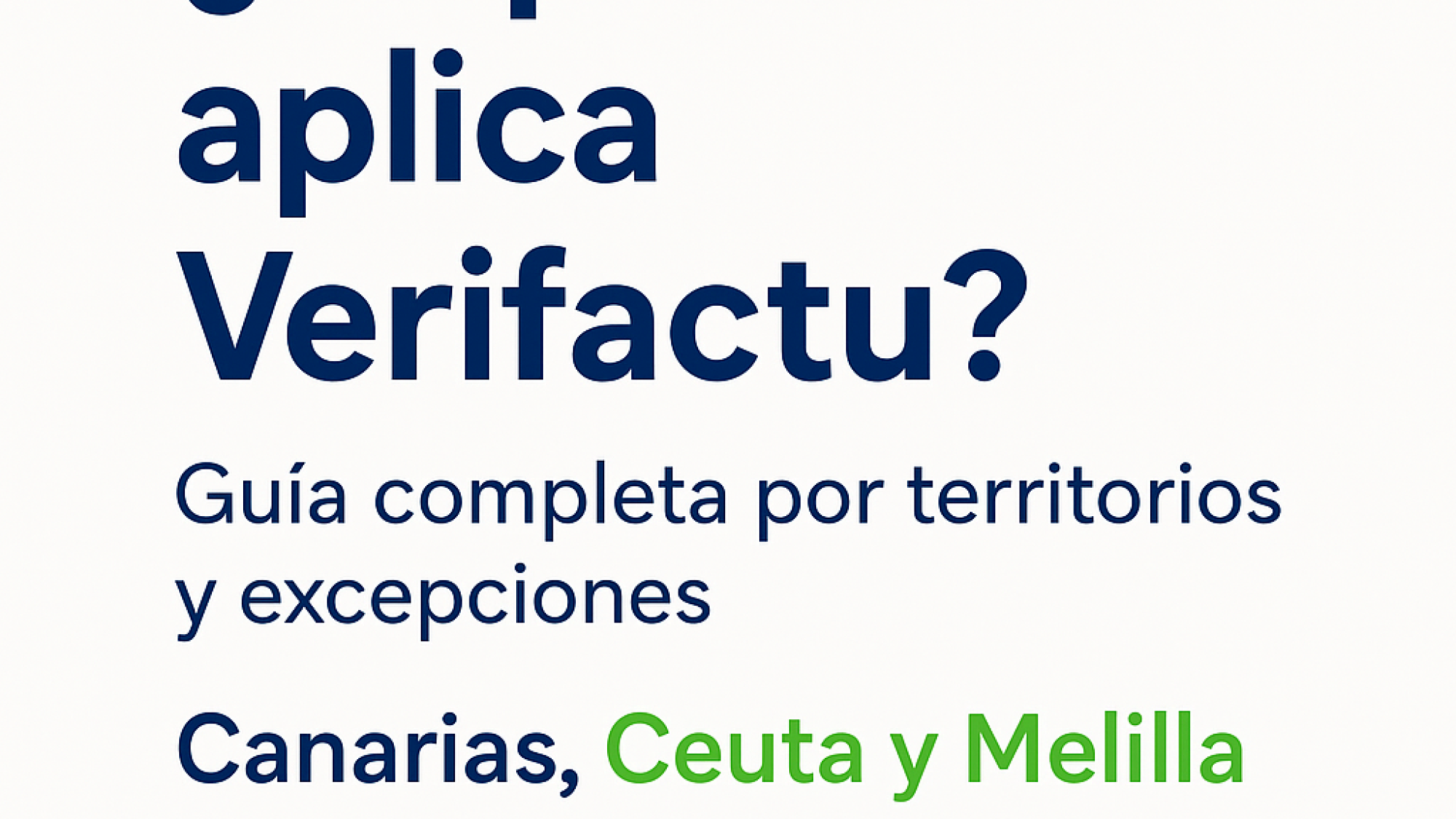 A quién se aplica verifactu