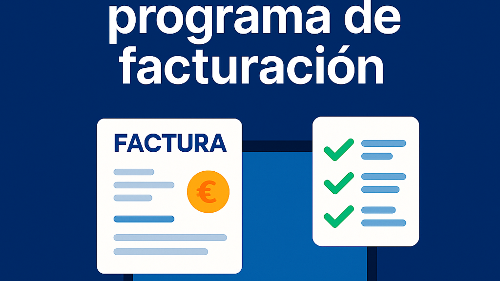 Errores programa de facturación