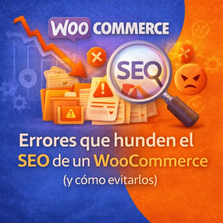 WooCommerce errores SEO