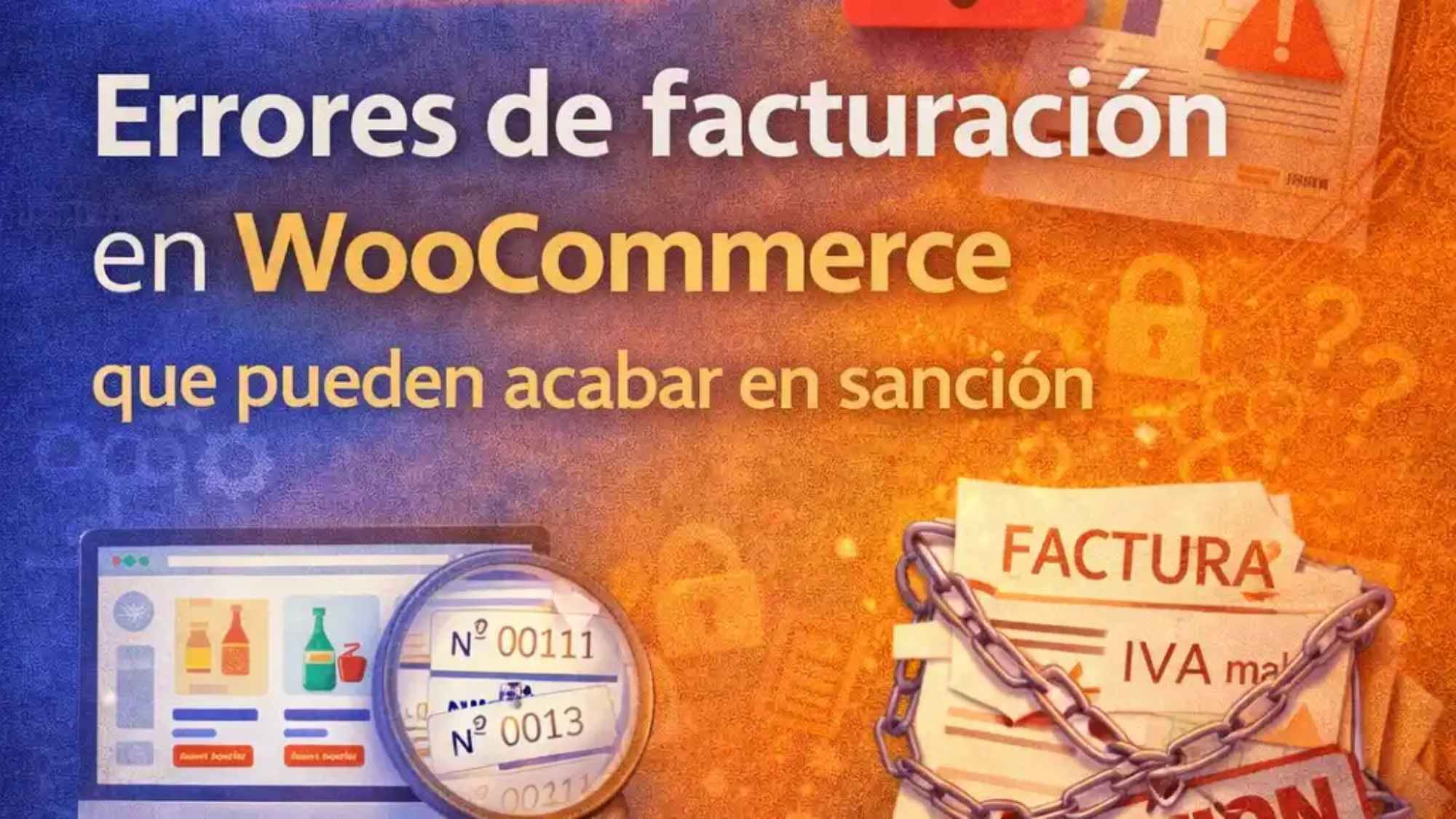 WooCommerce errores facturación sanciones
