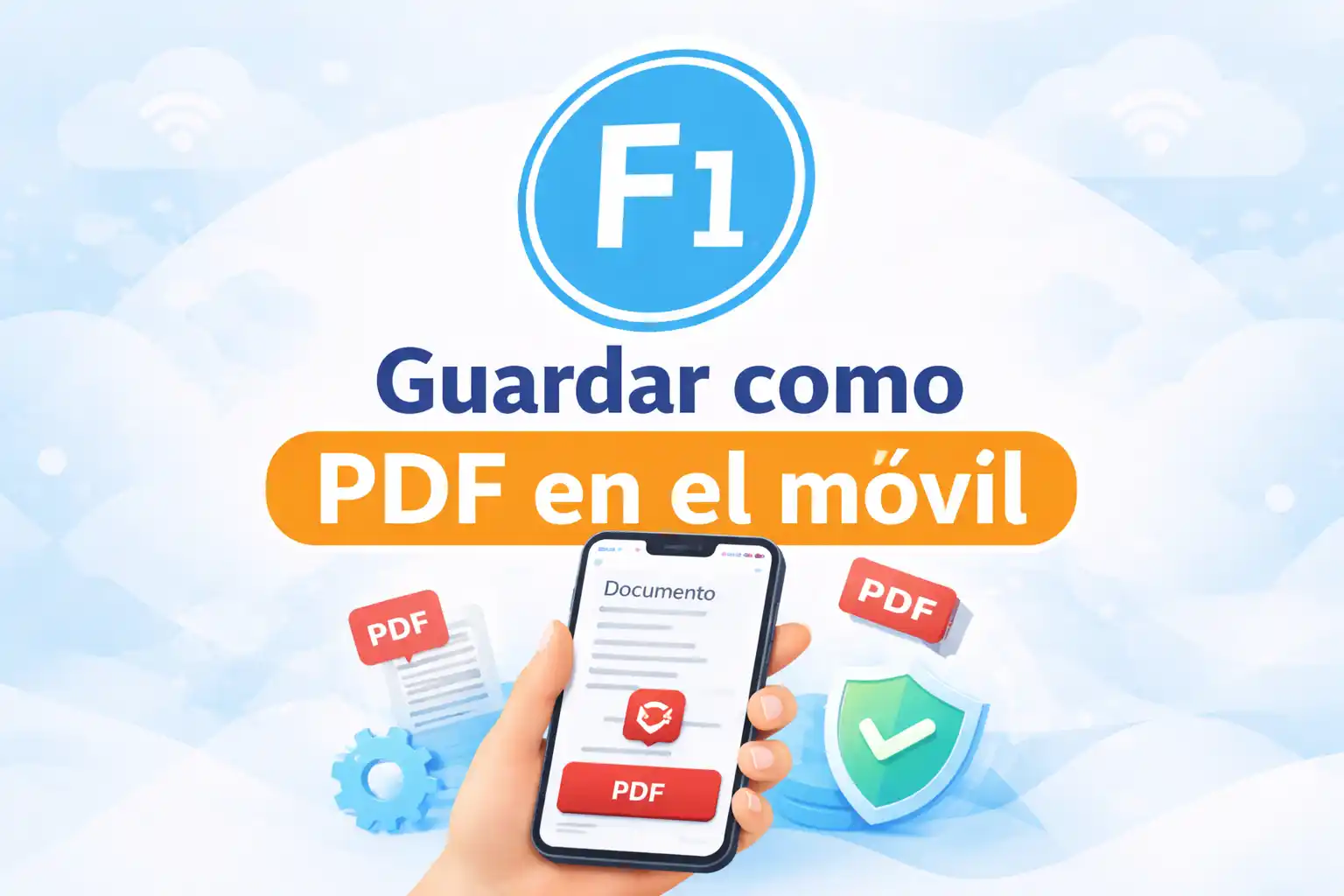 ¿Cómo guardar un documento como PDF en el móvil?
