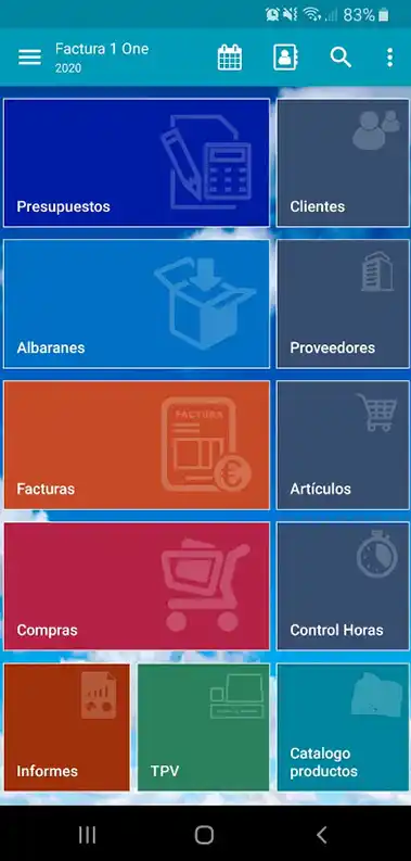 aplicación móvil facturaone