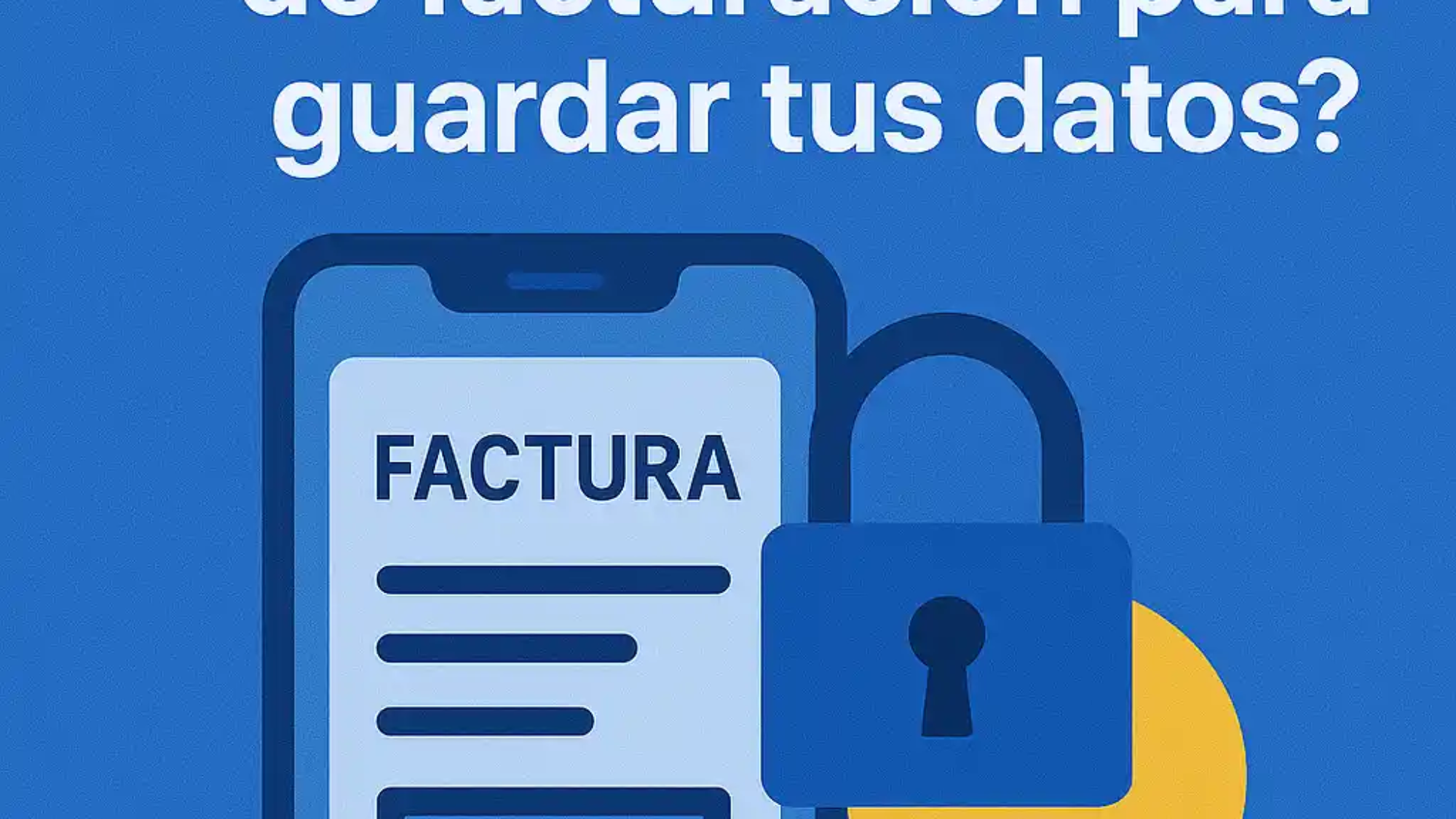 seguridad app facturación