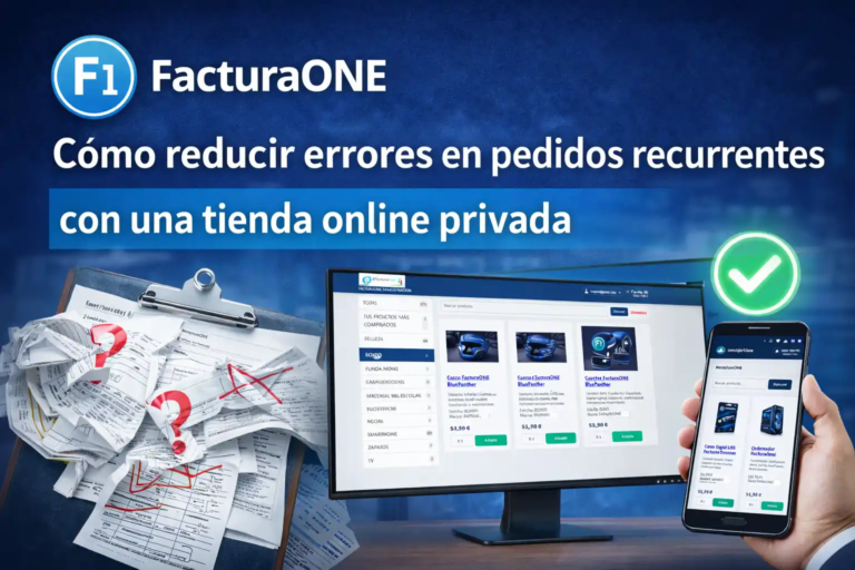 reducir errores en pedidos recurrentes con una tienda online
